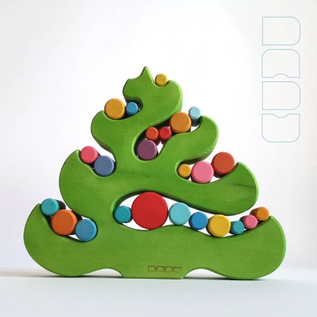 Christmas tree with 24 balls - advent calendar