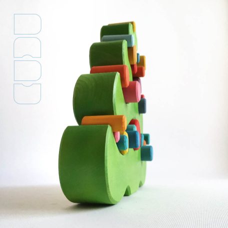 Christmas tree with 24 balls - advent calendar