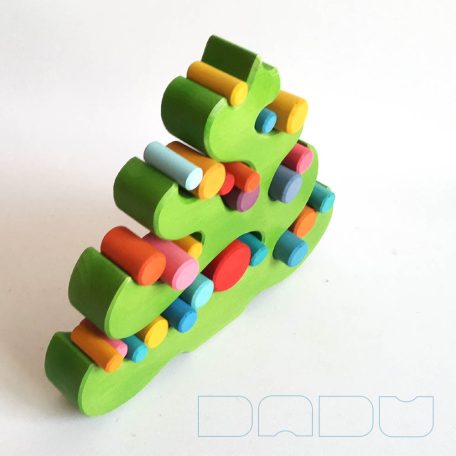 Christmas tree with 24 balls - advent calendar