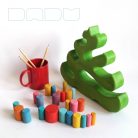 Christmas tree with 24 balls - advent calendar