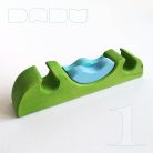 DaduGarden planting mounds with pond