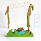 DaduGarden planting mounds with pond