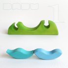 DaduGarden planting mounds with pond