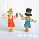 Scarecrow who loves birds—DaduGarden plantable wooden toy