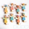 Scarecrow who loves birds—DaduGarden plantable wooden toy