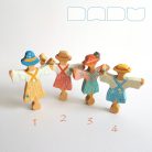 Scarecrow who loves birds—DaduGarden plantable wooden toy