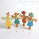 Scarecrow who loves birds—DaduGarden plantable wooden toy
