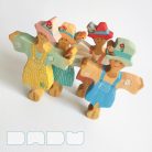 Scarecrow who loves birds—DaduGarden plantable wooden toy