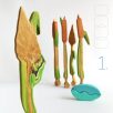   Lakeside DaduGarden with reeds and frog - developmental wooden toy for children 