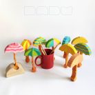 Parasol - DaduGarden plantable wooden toy