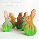 Mound with bunny - Easter DaduGarden set