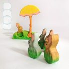 Mound with bunny - Easter DaduGarden set