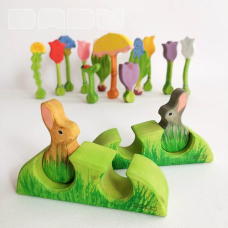 Mound with bunny - Easter DaduGarden set