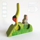 Flower mound with bunny - Easter DaduGarden set