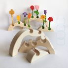 DaduGarden mound of three piece with customizable planting pits