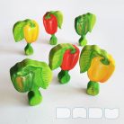 Bell pepper • DaduGarden plantable wooden toy