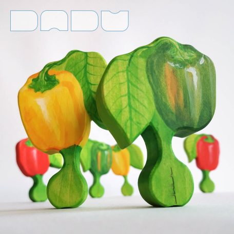Bell pepper • DaduGarden plantable wooden toy