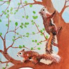 Squirrely tree - DaduGarden plantable wooden toy