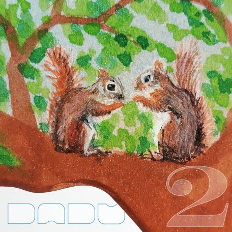 Squirrely tree - DaduGarden plantable wooden toy