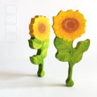 Crop grower dadu — wooden toy for developing sunflower and children :)