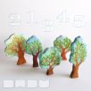 Birds on blooming tree  -  wooden toy