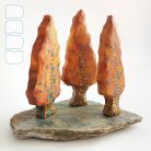 Trees from the fairy tale forest: decorative wooden toys, various designs