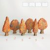   Trees from the fairy tale forest: decorative wooden toys, various designs