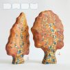   Trees from the fairy tale forest: decorative wooden toys, various designs