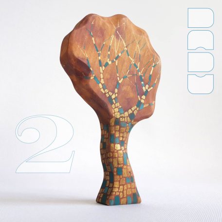 Trees from the fairy tale forest: decorative wooden toys, various designs