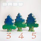 Christmas trees from the fairy tale forest: decorative wooden toys, various designs