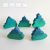 Small Christmas trees from the fairy tale forest: decorative wooden toys, various designs
