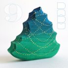 Small Christmas trees from the fairy tale forest: decorative wooden toys, various designs