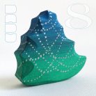 Small Christmas trees from the fairy tale forest: decorative wooden toys, various designs