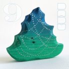 Small Christmas trees from the fairy tale forest: decorative wooden toys, various designs