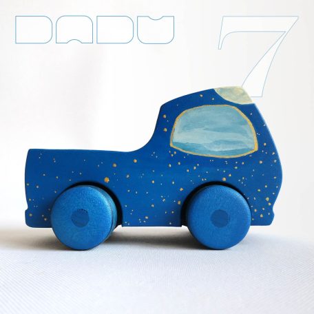 Wooden toy pickup trucks—various designs. You can choose several kind of fitting Dadu cargo and passengers to transport with them.