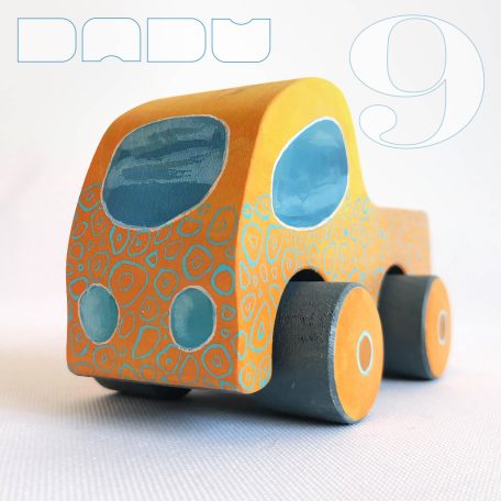 Wooden toy pickup trucks—various designs. You can choose several kind of fitting Dadu cargo and passengers to transport with them.