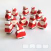 Santa Claus: Wooden Toy and Christmas Decoration