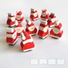 Santa Claus: Wooden Toy and Christmas Decoration