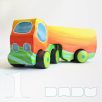 Semi Trucks - unique, handmade wooden toy trucks with semi-trailer