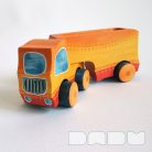 Semi Trucks - unique, handmade wooden toy trucks with semi-trailer