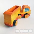 Semi Trucks - unique, handmade wooden toy trucks with semi-trailer