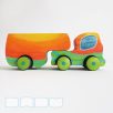 Semi Trucks - unique, handmade wooden toy trucks with semi-trailer