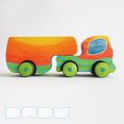 Semi Trucks - unique, handmade wooden toy trucks with semi-trailer