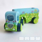 Semi Trucks - unique, handmade wooden toy trucks with semi-trailer