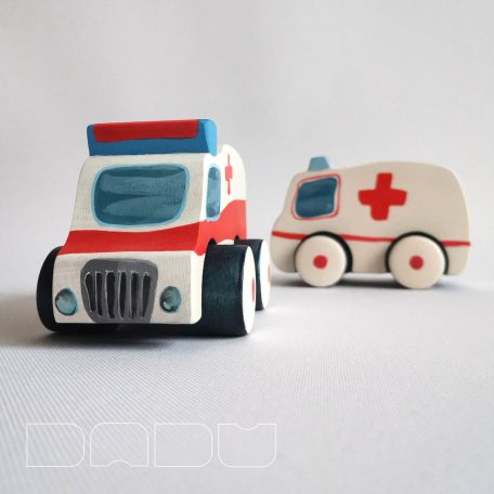 Ambulance vehicles by Dadu for developmental role play