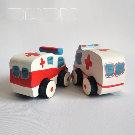 Ambulance vehicles by Dadu for developmental role play