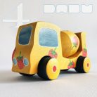Mixers: mixing and transport toy vehicles for jams, syrups — various designs