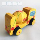 Mixers: mixing and transport toy vehicles for jams, syrups — various designs