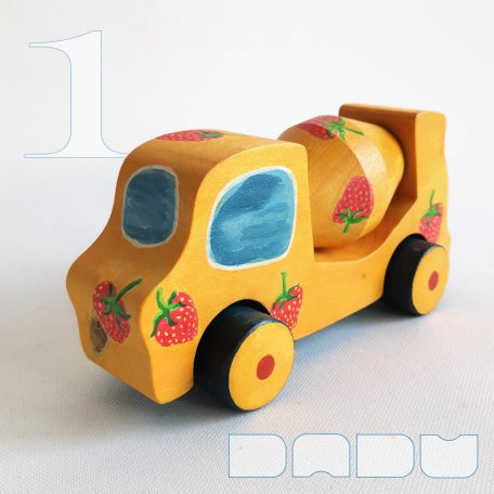 Mixers: mixing and transport toy vehicles for jams, syrups — various designs