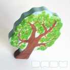 Raccoon on tree  -  wooden toy